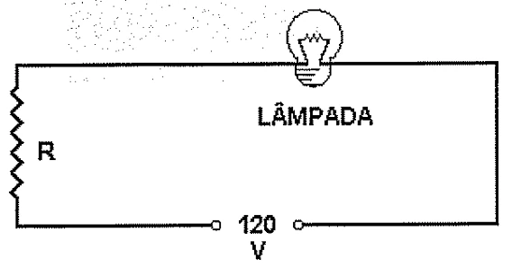 EAM 2005, questão 34: Potência e lei de Ohm — figura do caderno original
