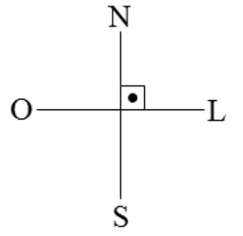 Referencial N/S/L/O para a questão 73