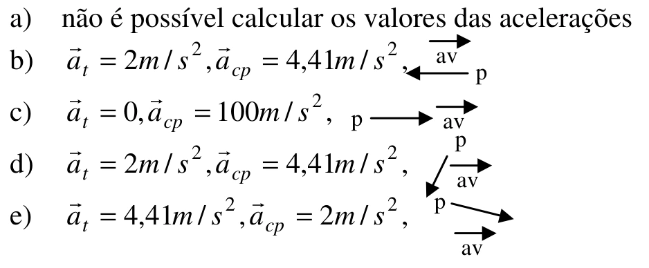 EFOMM 1994, questão 3, alternativa alternativas: figura original da prova