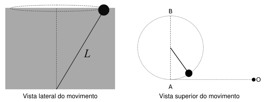 Movimento da fonte sonora na piscina e posição do observador