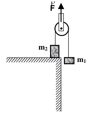Diagrama da questão 8: Polia e perda de contato