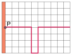 Reflexão e Superposição de Pulsos — figura da questão 52, SIS 2017, etapa 2