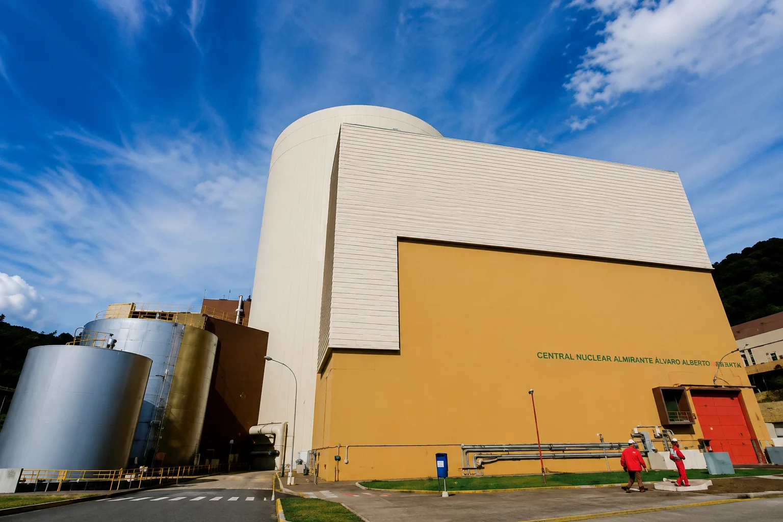 Central Nuclear Almirante Álvaro Alberto em Angra dos Reis
