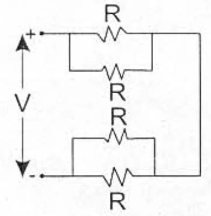 Circuito da alternativa D da questão 42