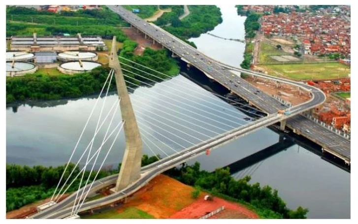 Fotografia da Ponte do Saber no Rio de Janeiro