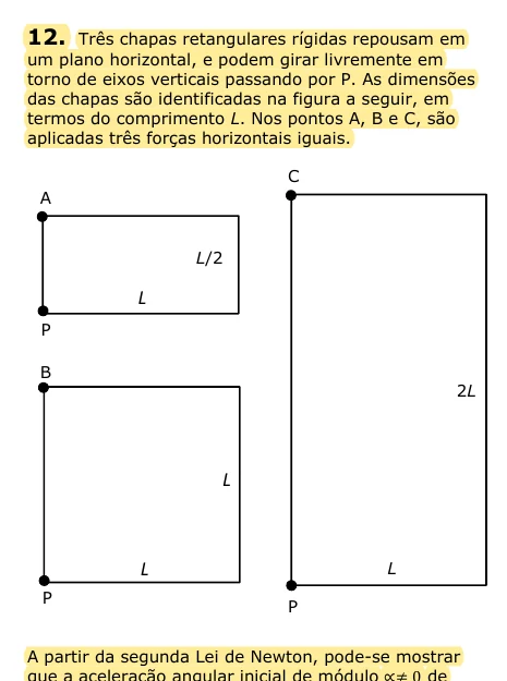 Figura da questão 12 da UECE 2014.1