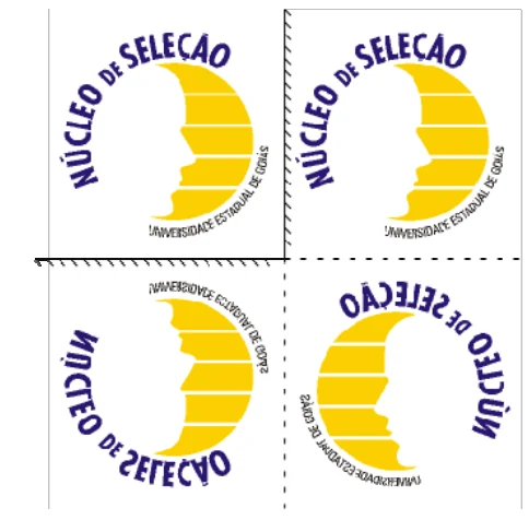 Alternativa D: imagens formadas pelos espelhos planos E1 e E2