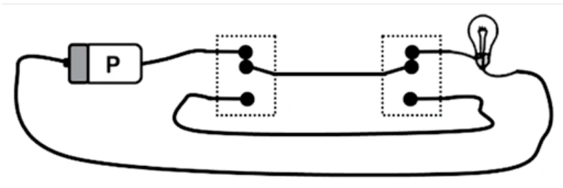 Diagrama do circuito da alternativa D