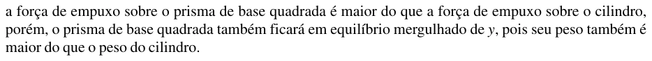 Alternativa A da questão 17, UFU 2003.1.