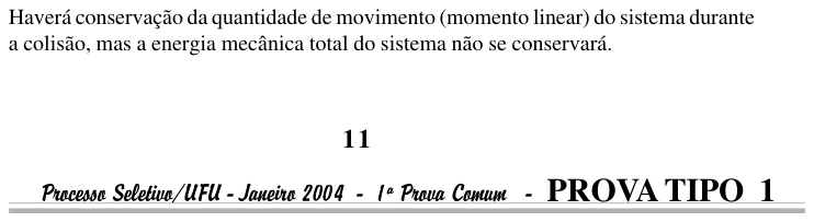 Alternativa D da questão 13, UFU 2004.1.
