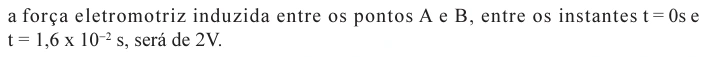Alternativa B da questão 17, UFU 2005.1.
