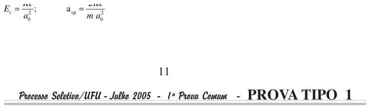 Alternativa D da questão 12, UFU 2005.2.