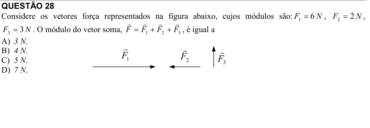 Reprodução da questão 28 do PAES 2016, 1ª etapa. O texto e as informações das figuras estão descritos acima.