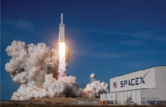 Lançamento de foguete da SpaceX