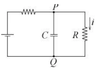 Esquema original: Eletricidade — Capacitores — Tensão em ramos paralelos