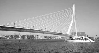 Ponte de Erasmo em Roterdã