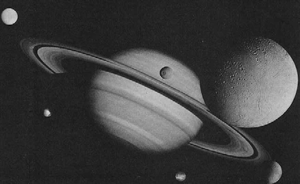 Saturno e suas luas