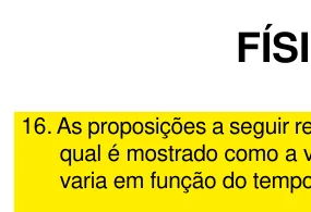 Gráfico da velocidade de um automóvel em função do tempo, de 0 a 40 segundos