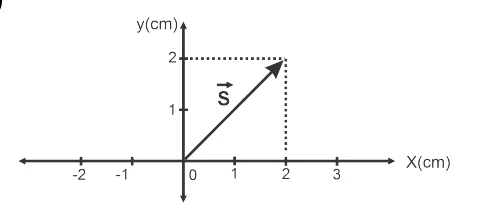 Alternativa D: gráfico do vetor soma S