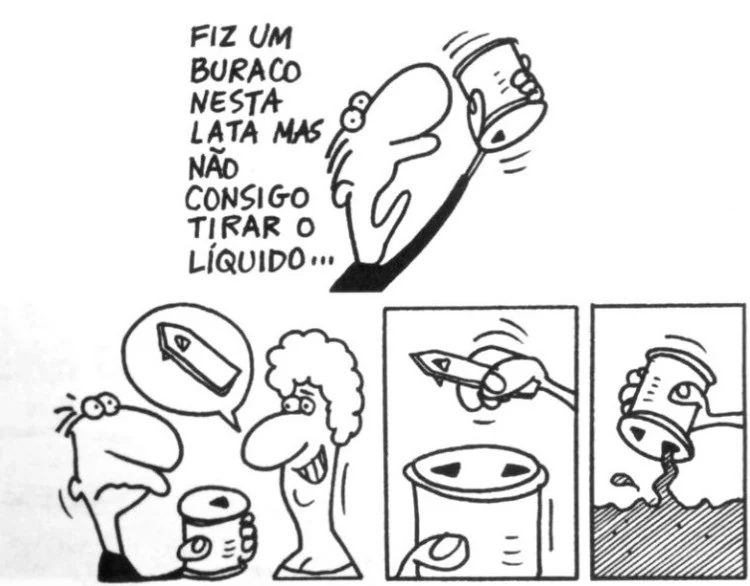 Imagem de câmera de segurança: jovem na rua com os braços estendidos para aparar uma menina que cai de um prédio