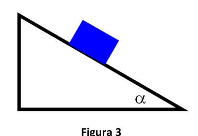 Forças no plano inclinado: figura original da questão 8, UDESC 2011.1