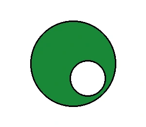Alternativa C — seção do cilindro