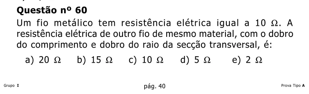 Questão 60 — Grupo I — Mackenzie 2002.1