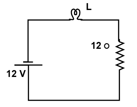 Alternativa A: lâmpada em série com resistor de 12 ohms e bateria de 12 volts.