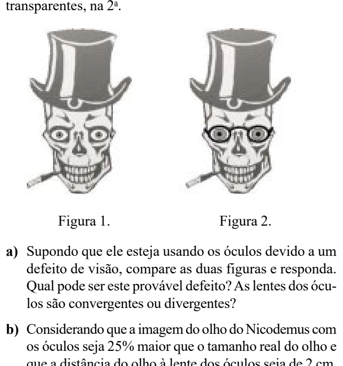 Figura da questão 17 de Física — UNIFESP 2003 CE