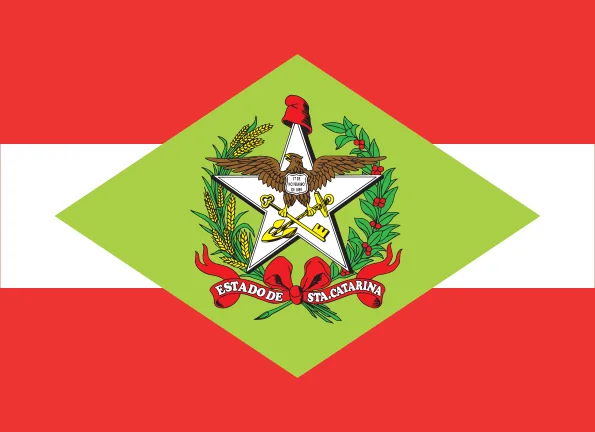 Bandeira do estado de Santa Catarina