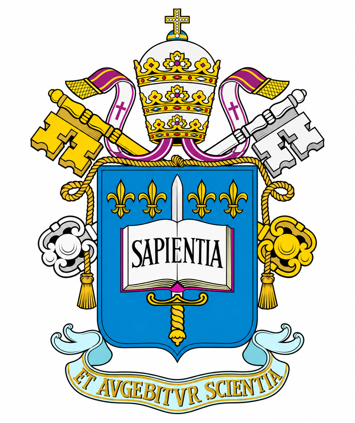 Brasão e logo oficial da PUC-SP