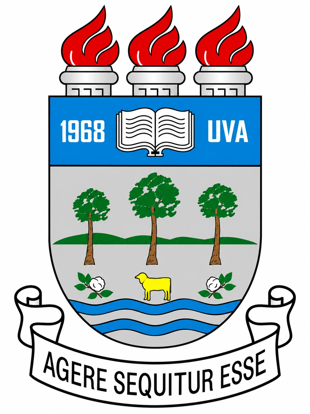 Brasão da Universidade Estadual Vale do Acaraú